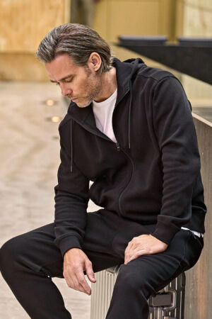 RIBBED INTERLOCK VETOKETJUHUPPARI  T5508