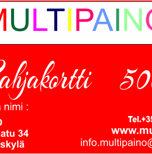 Lahjakortti 500